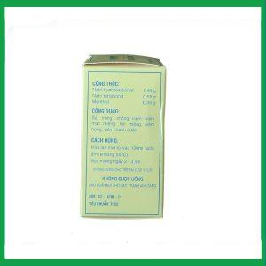 Nhà Thuốc Thành Hương - Thuốc súc miệng BBM sát trùng, chống viêm niêm mạc, hôi miệng (12 túi x 2g) 2 Nhà Thuốc Thành Hương - bbm 4