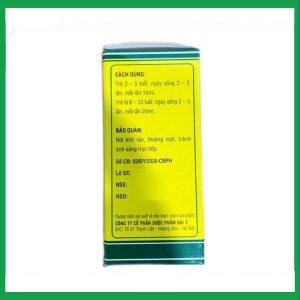 Nhà Thuốc Thành Hương - Bé ho Đại Y trị ho, làm ấm họng (chai 50ml) 3 Nhà Thuốc Thành Hương - be ho dai y 2