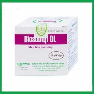 Men tiêu hoá sống Biosubtyl DL Davac điều trị tiêu chảy, viêm đại tràng, rối loạn tiêu hoá (25 gói)