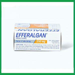 Nhà Thuốc Thành Hương - Bột sủi Efferalgan 250mg giảm đau hạ sốt cho trẻ từ 17-50 kg 2 Nhà Thuốc Thành Hương - bot sui efferalgan 250mg 2