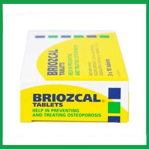 Nhà Thuốc Thành Hương - Thuốc Briozcal Bridge Healthcare dự phòng và điều trị thiếu hụt calci, vitamin D3 (3 vỉ x 10 viên) 2 Nhà Thuốc Thành Hương - briozcal1