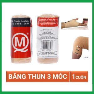 Nhà Thuốc Thành Hương - Băng thun 3 móc Quang Mậu dùng để băng nén ép cầm máu, cố định khớp (12 cuộn) 2 Nhà Thuốc Thành Hương - bt3m1