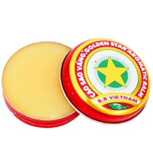 Cao Sao Vàng Golden Star 8g TW3 dùng trong cảm cúm, nhức đầu, sổ mũi, đau bụng, buồn nôn, say tàu xe