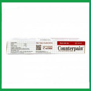 Nhà Thuốc Thành Hương - Kem bôi da Counterpain 5g Dược Hậu Giang 3 Nhà Thuốc Thành Hương - counterpain 5g 1