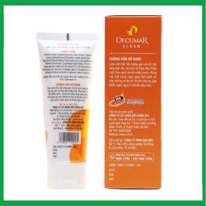 Nhà Thuốc Thành Hương - Decumar Clean - Sữa rửa mặt ngừa mụn tuýp 50g 1 Nhà Thuốc Thành Hương - decumar clean 2