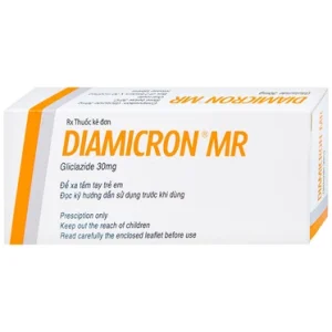 Thuốc Diamicron MR 30mg Servier điều trị tiểu đường tuýp 2 (2 vỉ x 30 viên)
