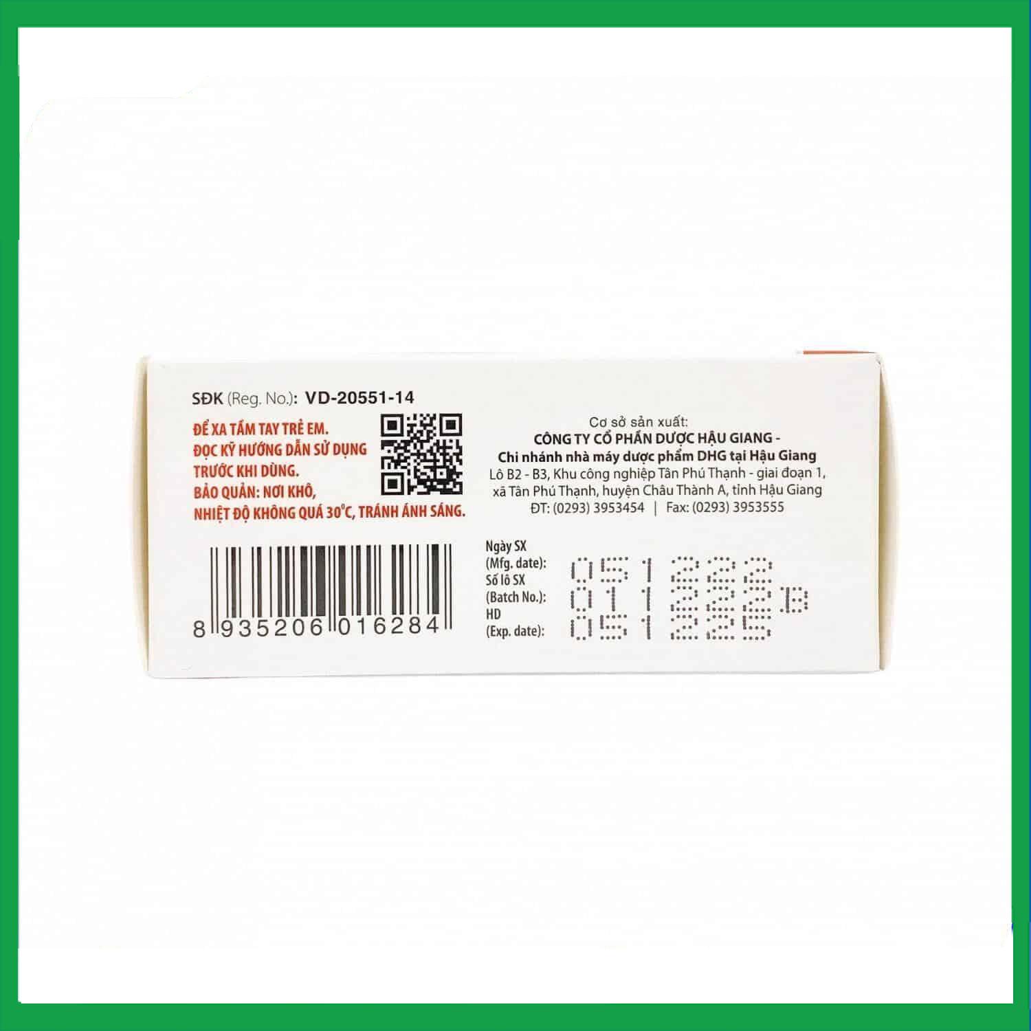 diclofenac-50mg-dhg-2.jpg Nhà Thuốc Thành Hương - diclofenac 50mg dhg 2