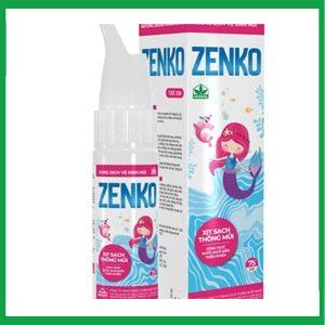 Xịt mũi Zenko Nhất Nhất Dung dịch vệ sinh mũi cho Trẻ em