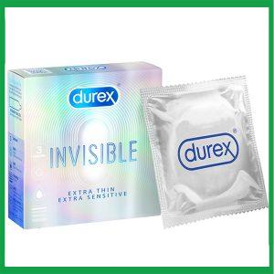Bao cao su Durex Invisible Extra Thin Extra Sensitive