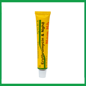 Nhà Thuốc Thành Hương - Erythromycin Nghệ trị mụn nhọt, trứng cá (10g) 1 Nhà Thuốc Thành Hương - erythromycin nghe