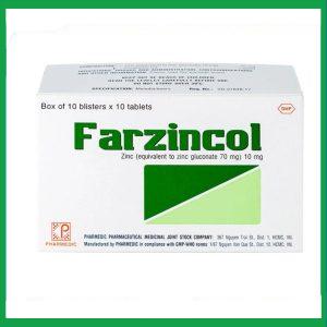 Nhà Thuốc Thành Hương - Farzincol 10mg bổ sung kẽm, trị thiếu kẽm (10 vỉ x 10 viên) 1 Nhà Thuốc Thành Hương - fb 2 2024 07 04T133644.021