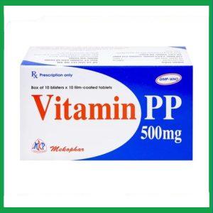 Nhà Thuốc Thành Hương - Thuốc Vitamin PP 500mg Mekophar điều trị bệnh pellagra (10 vỉ x 10 viên) 6 Nhà Thuốc Thành Hương - fb 2 2024 07 05T141306.672