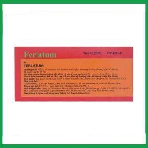 Nhà Thuốc Thành Hương - Dung dịch Ferlatum Italfarmaco điều trị thiếu sắt (10 chai x 15ml) 4 Nhà Thuốc Thành Hương - fb 2 74