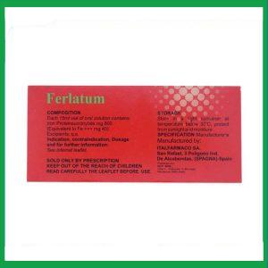 Nhà Thuốc Thành Hương - Dung dịch Ferlatum Italfarmaco điều trị thiếu sắt (10 chai x 15ml) 3 Nhà Thuốc Thành Hương - fb 2 75