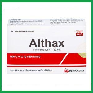 Nhà Thuốc Thành Hương - Thuốc Althax 120mg Mediplantex hỗ trợ điều trị viêm mũi dị ứng, nhiễm khuẩn hô hấp (3 vỉ x 10 viên) 3 Nhà Thuốc Thành Hương - fb 2 92
