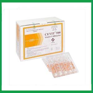 Nhà Thuốc Thành Hương - Dung dịch tiêm Cevit 500 Vidipha điều trị bệnh do thiếu Vitamin C (100 ống) 2 Nhà Thuốc Thành Hương - fb 3 1