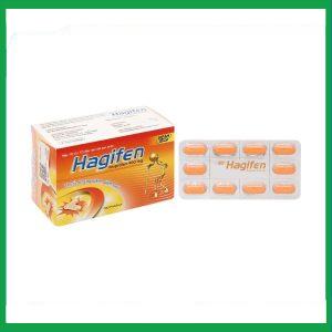 Thuốc Hagifen DHG kháng viêm, giảm đau (10 vỉ x 10 viên)