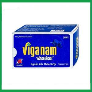 Viên uống Viganam Tâm Bình hỗ trợ bổ thận tráng dương (5 vỉ x 12 viên)