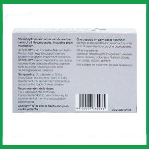 Nhà Thuốc Thành Hương - Viên uống Cebrium Ever Pharma tăng khả năng tập trung, cải thiện trí nhớ (3 vỉ x 10 viên) 1 Nhà Thuốc Thành Hương - fb 3 54