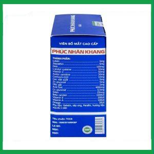 Nhà Thuốc Thành Hương - Viên bổ mắt cao cấp Phúc Nhãn Khang hỗ trợ giúp tăng cường thị lực (1 lọ x 30 viên) 2 Nhà Thuốc Thành Hương - fb 3 61