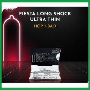 Nhà Thuốc Thành Hương - Fiesta Long Shock 3 cái - Bao cao su kéo dài, siêu mỏng 1 Nhà Thuốc Thành Hương - fiesta long shock 3 cai 1