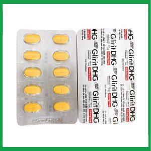Nhà Thuốc Thành Hương - Thuốc GliritDHG 500mg/5mg điều trị tiểu đường tuýp 2 (3 vỉ x 10 viên) 2 Nhà Thuốc Thành Hương - glirit 500 5 2