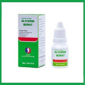 Nhà Thuốc Thành Hương - Thuốc Glycerin Borat Quang Xanh giúp giảm nhiệt, sưng, lở loét, nhiệt miệng 2 Nhà Thuốc Thành Hương - glycerin1