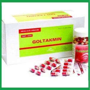 Thuốc Goltakmin Hadiphar điều trị cảm lạnh, nghẹt mũi, viêm mũi dị ứng (50 vỉ x 10 viên)