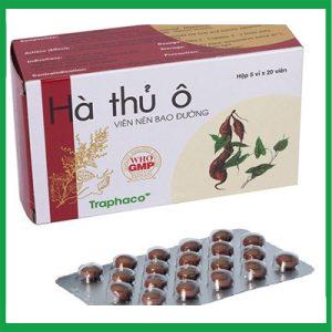 Nhà Thuốc Thành Hương - Thuốc Hà Thủ Ô Traphaco điều trị đau lưng, mỏi gối, di mộng tinh (5 vỉ x 10 viên) 1 Nhà Thuốc Thành Hương - ha thu o bao duong 2