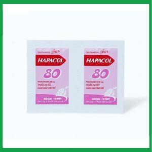 Nhà Thuốc Thành Hương - hapacol 80mg 1