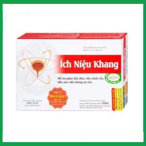 Viên uống Ích Niệu Khang Medistar hỗ trợ giảm tiểu đêm, tiểu nhiều lần (2 vỉ x 10 viên)