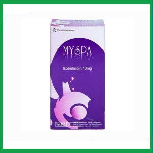 Nhà Thuốc Thành Hương - Myspa 10mg trị mụn trứng cá (3 vỉ x 10 viên). 3 Nhà Thuốc Thành Hương - klen 1 7