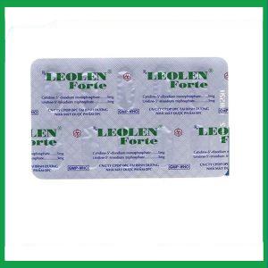 Nhà Thuốc Thành Hương - Viên nang cứng Leolen Forte OPC điều trị đau dây thần kinh (3 vỉ x 10 viên) 1 Nhà Thuốc Thành Hương - leolen 1