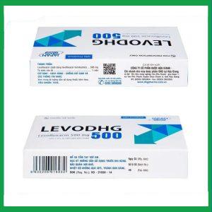 Nhà Thuốc Thành Hương - Thuốc LevoDHG 500 điều trị các chứng nhiễm khuẩn, viêm phổi, viêm tiền liệt tuyến (3 vỉ x 10 viên) 2 Nhà Thuốc Thành Hương - levo2 1