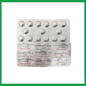 Nhà Thuốc Thành Hương - Thuốc Levothyrox 50µg Merck điều trị bướu giáp, suy giáp, ung thư giáp (Hộp 2 vỉ x 15 viên) 2 Nhà Thuốc Thành Hương - levothyrox 50 1