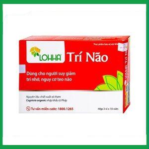 Viên uống Lohha Trí Não Thái Minh điều trị và phòng ngừa các bệnh suy giảm trí tuệ (3 vỉ x 10 viên)