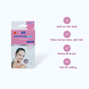 Miếng Dán Mụn MAYAN Ultra Thin Spot 20 miếng
