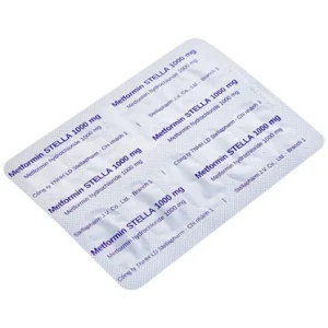 Nhà Thuốc Thành Hương - Thuốc Metformin Stella 1000mg hỗ trợ điều trị đái tháo đường tuýp 2 (60 viên) 3 Nhà Thuốc Thành Hương - metfformin 1000 3 1