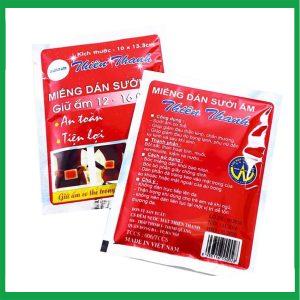 Nhà Thuốc Thành Hương - Miếng dán giữ nhiệt Thiên Thanh giúp giữ ấm trong mùa lạnh 1 Nhà Thuốc Thành Hương - mieng dan suoi am thien thanh 2