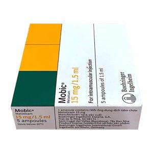 Nhà Thuốc Thành Hương - Thuốc Mobic 15mg/1.5ml Boehringer điều trị viêm xương khớp (5 ống x 1.5ml) 1 Nhà Thuốc Thành Hương - mobic 15mg15ml boehringer 5 ong