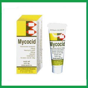 Nhà Thuốc Thành Hương - Mycocid Creme trị viêm da kèm nấm, eczema trẻ em (tuýp 10g) 2 Nhà Thuốc Thành Hương - mycocid creme 2
