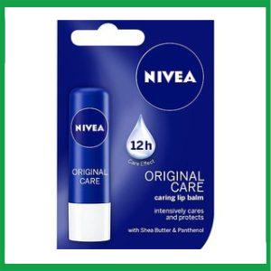 Son dưỡng ẩm Nivea không màu Original Care 4.8g