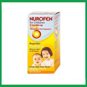 Nhà Thuốc Thành Hương - Hỗn dịch uống Nurofen for children hạ sốt, giảm đau răng, đau tai, đau họng (60ml) 1 Nhà Thuốc Thành Hương - nurofen