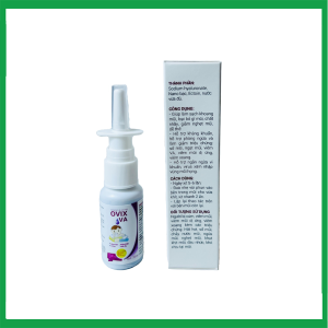 Nhà Thuốc Thành Hương - Dung dịch xịt mũi Ovix VA làm sạch khoang mũi, giảm sổ mũi, ngạt mũi (Hộp 1 chai 20ml) 1 Nhà Thuốc Thành Hương - ovix