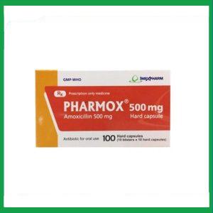 Nhà Thuốc Thành Hương - Viên nang cứng Pharmox 500mg điều trị các trường hợp nhiễm khuẩn (10 vỉ x 10 viên) 1 Nhà Thuốc Thành Hương - p1 1