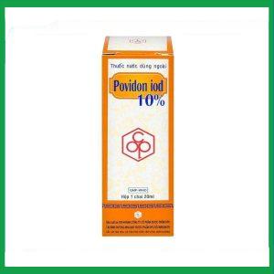 Nhà Thuốc Thành Hương - Thuốc nước dùng ngoài Povidon Iod 10% sát khuẩn vết thương ô nhiễm và da (20ml) 2 Nhà Thuốc Thành Hương - p3