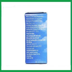 Nhà Thuốc Thành Hương - Thuốc nhỏ mắt Pataday 0,2% phòng ngừa và điều trị bệnh viêm kết mạc dị ứng (2,5ml) 4 Nhà Thuốc Thành Hương - pas 4