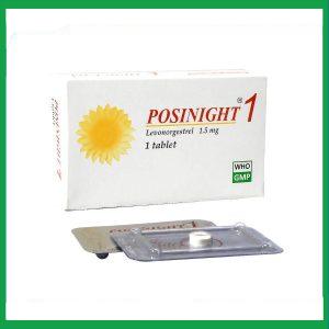 Thuốc Posinight 1 dùng tránh thai khẩn cấp (1 viên)