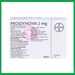 Nhà Thuốc Thành Hương - Thuốc Progynova 2mg Bayer điều trị chứng thiếu estrogen (1 vỉ x 28 viên) 1 Nhà Thuốc Thành Hương - progynova2