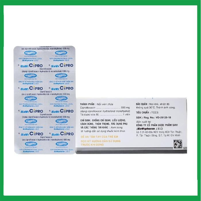 savi-cipro-500mg-savipharm-10-vi-1.jpg Nhà Thuốc Thành Hương - savi cipro 500mg savipharm 10 vi 1